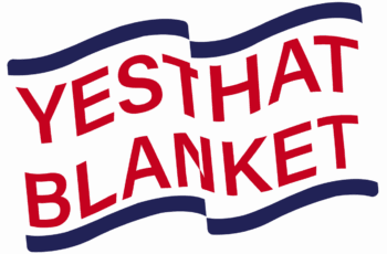 yes that blanket logo