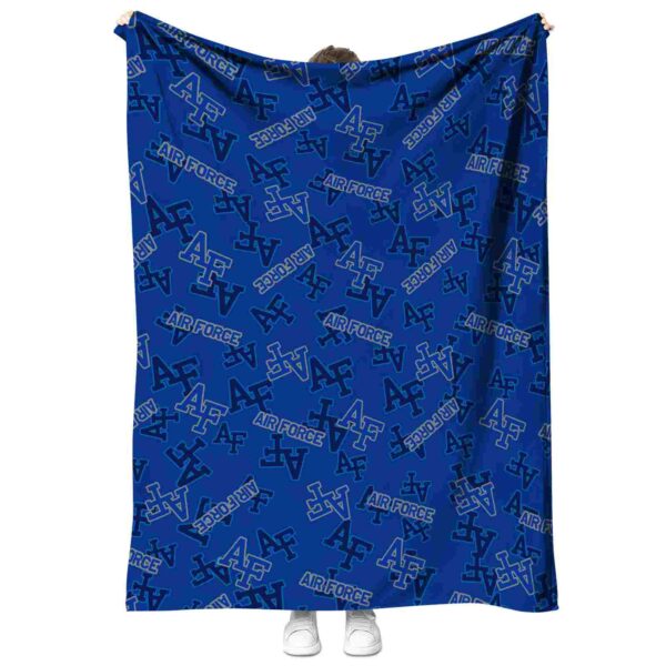 air force falcons diehard fans blue blanket best selling