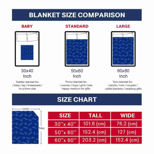 air force falcons diehard fans blue blanket trendy