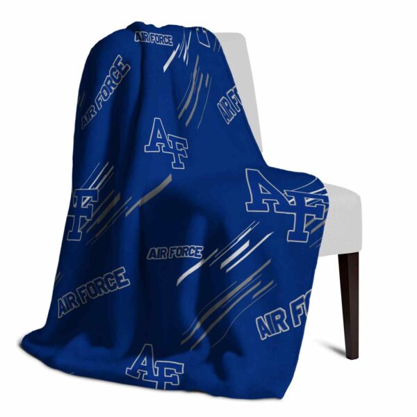 air force falcons fan spirit blue blanket top rated
