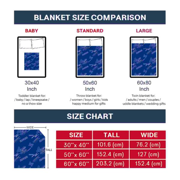 air force falcons fan spirit blue blanket trendy