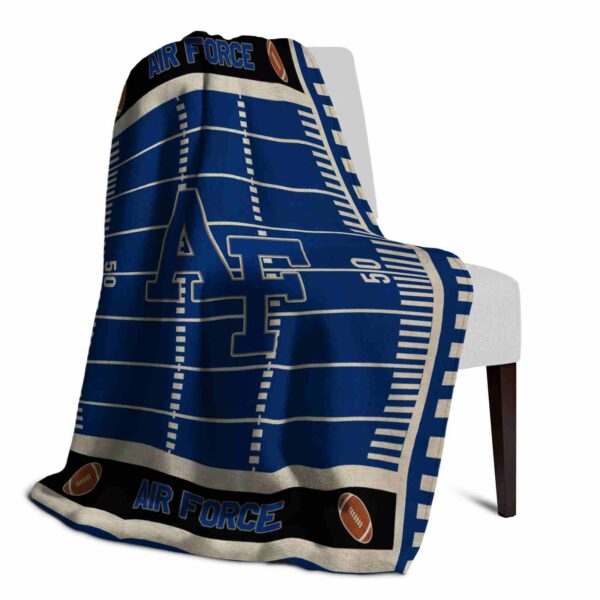 air force falcons football field blue blanket top rated
