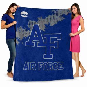 air force falcons grunge texture blue blanket fashion forward
