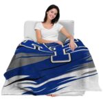 air force falcons paint streaks blue white blanket latest model