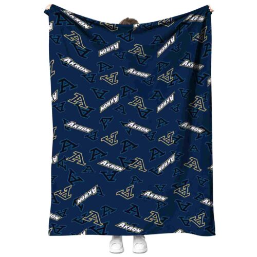akron zips diehard fans blue blanket best selling