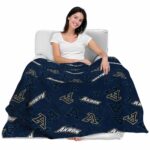 akron zips diehard fans blue blanket best selling