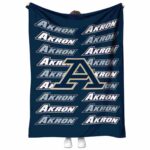 akron zips fan pride blue blanket best selling