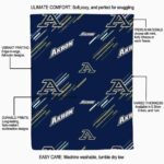 akron zips fan spirit blue blanket best selling