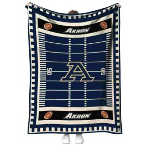 akron zips football field blue blanket best selling