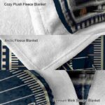 akron zips football field blue blanket best selling