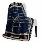 akron zips football field blue blanket best selling