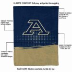 akron zips gradient dots blue blanket new arrival