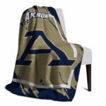 akron zips splatter effect blue blanket top rated