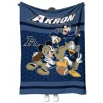 akron zips three musketeers blue blanket best selling