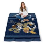 akron zips three musketeers blue blanket best selling