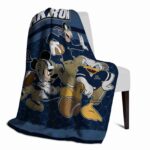 akron zips three musketeers blue blanket best selling