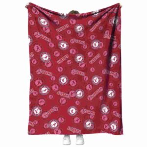 alabama crimson tide diehard fans crimson blanket best selling