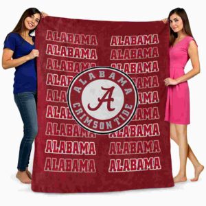 alabama crimson tide fan pride crimson blanket fashion forward