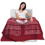 alabama crimson tide fan pride crimson blanket best selling