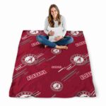 alabama crimson tide fan spirit crimson blanket best selling