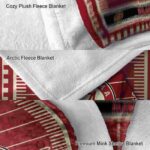 alabama crimson tide football field crimson blanket best selling