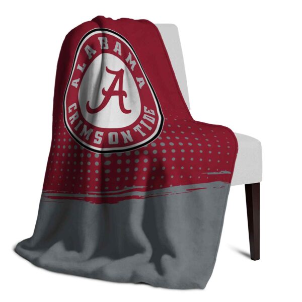 alabama crimson tide gradient dots crimson blanket top rated