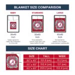 alabama crimson tide splatter effect crimson blanket best selling