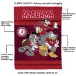 alabama crimson tide three musketeers crimson blanket best selling
