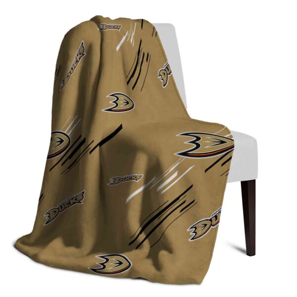 anaheim ducks fan spirit gold blanket top rated