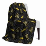 appalachian state mountaineers diehard fans black blanket best selling