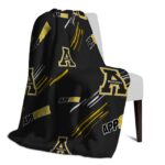 appalachian state mountaineers fan spirit black blanket top rated