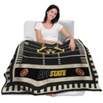 appalachian state mountaineers football field black blanket latest model