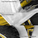 appalachian state mountaineers paint streaks black white blanket best selling