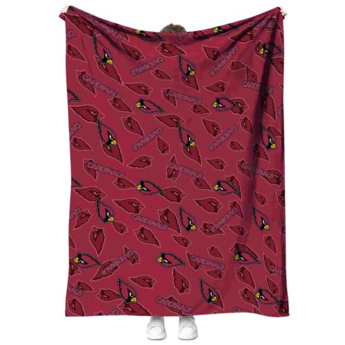 arizona cardinals diehard fans red blanket best selling