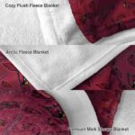arizona cardinals diehard fans red blanket premium grade