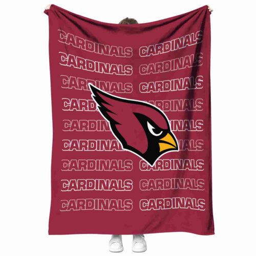 arizona cardinals fan pride red blanket best selling