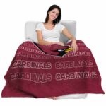 arizona cardinals fan pride red blanket latest model