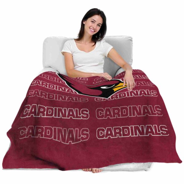 arizona cardinals fan pride red blanket latest model