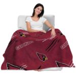 arizona cardinals fan spirit red blanket latest model