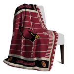 arizona cardinals football field red blanket top rated