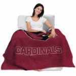 arizona cardinals grunge texture red blanket latest model
