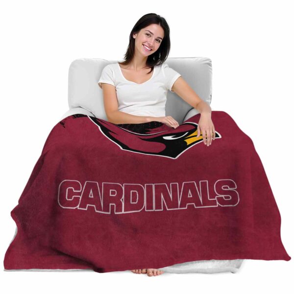arizona cardinals grunge texture red blanket latest model