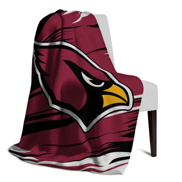 arizona cardinals paint streaks red white blanket top rated
