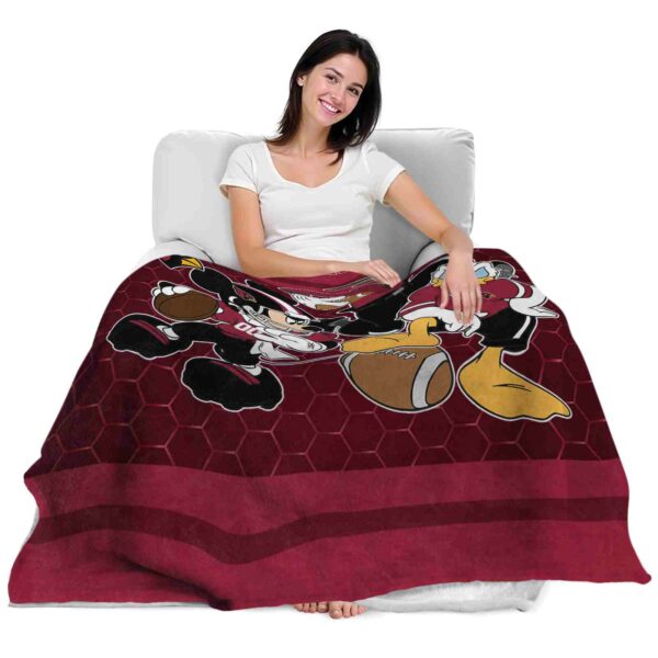 arizona cardinals three musketeers red blanket latest model