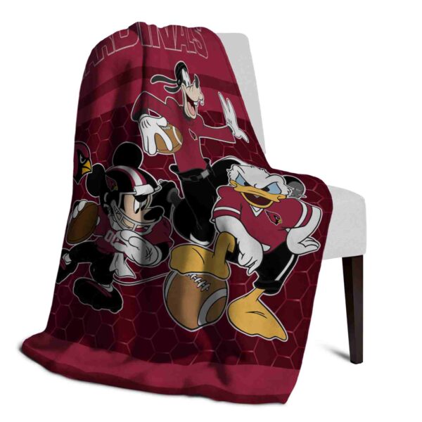 arizona cardinals three musketeers red blanket top rated