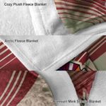 arizona coyotes diagonal stripes red blanket best selling