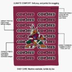 arizona coyotes fan pride red blanket best selling