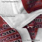 arizona coyotes fan pride red blanket best selling