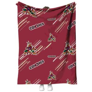 arizona coyotes fan spirit red blanket best selling