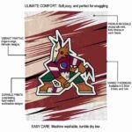 arizona coyotes paint streaks red white blanket new arrival